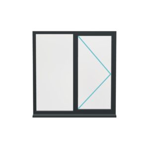 Aluminium Casement Window (Style 15)
