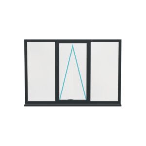 Aluminium Casement Window (Style 36)