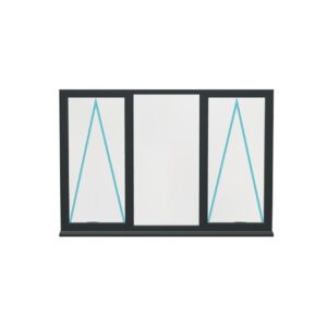 Aluminium Casement Window (Style 37)