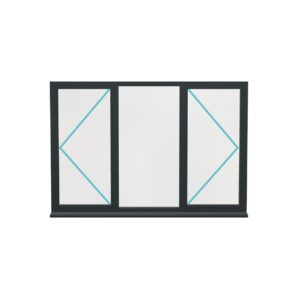 Aluminium Casement Window (Style 38)