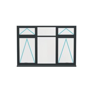Aluminium Casement Window (Style 46)