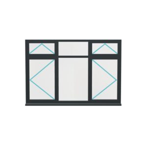Aluminium Casement Window (Style 48)