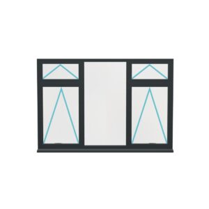 Aluminium Casement Window (Style 49)