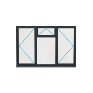 Aluminium Casement Window (Style 51)