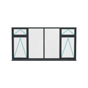 Aluminium Casement Window (Style 55)