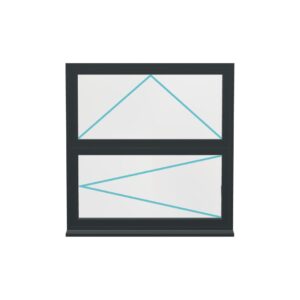 Aluminium Flush Window (Style 11)