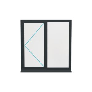 Aluminium Flush Window (Style 14)