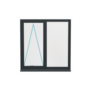 Aluminium Flush Window (Style 17)