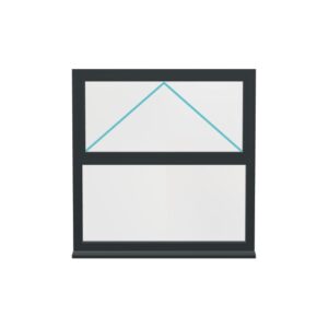 Aluminium Flush Window (Style 6)