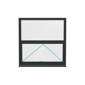 Aluminium Flush Window (Style 7)