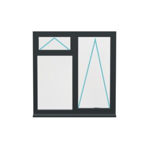 Aluminium Flush Window (Style 19)