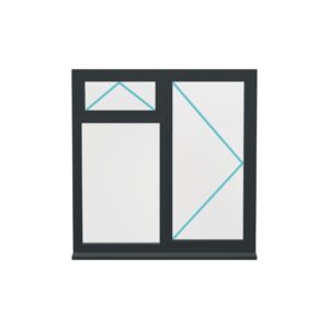 Aluminium Flush Window (Style 21)