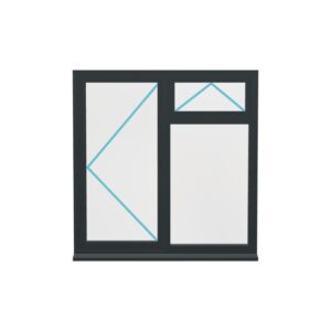 Aluminium Flush Window (Style 22)
