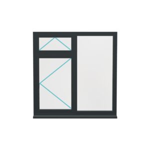 Aluminium Flush Window (Style 24)
