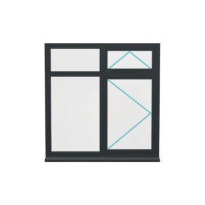 Aluminium Flush Window (Style 29)