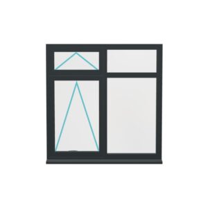 Aluminium Flush Window (Style 33)
