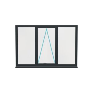 Aluminium Flush Window (Style 36)