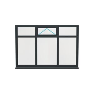 Aluminium Flush Window (Style 42)