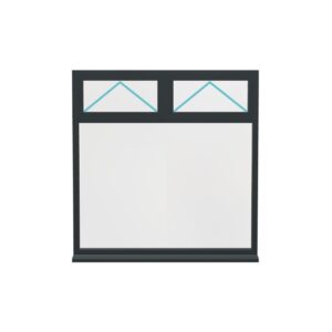 Aluminium Flush Window (Style 32)