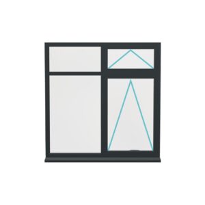 Aluminium Flush Window (Style 34)