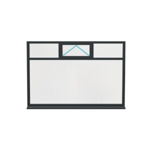 Aluminium Flush Window (Style 39)