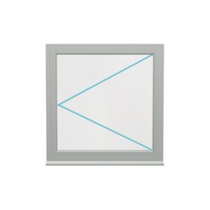 uPVC Flush Window (Style 3)