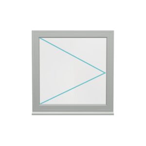 uPVC Flush Window (Style 4)