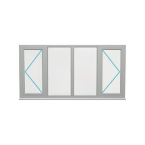 uPVC Flush Window (Style 52)